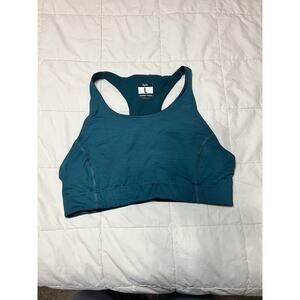 Rapha x Outdoor Voices Medium Support High Coverage Sports Bra Green Size Large